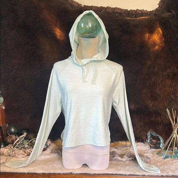 The North Face Women's mint green Hoodie XS (BK3) - Picture 1 of 5